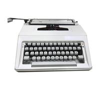Vzhrvd Mechanical English Typewriter, Old-Fashioned Traditional Portable Manual Typewriter for Notes Or Letters Or Creative Writing Writers Literary Gift