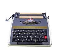 Vzhrvd Mechanical English Typewriter, Traditional Portable Manual Typewriter for Notes Or Letters Writing Home Office Special Occasion