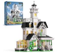 Vziimo Magic House Building Set, Owens House Building Blocks with LED Light, Architecture Decor Model Kit, Gifts for Adults Teens Age 14+(1162 PCS)
