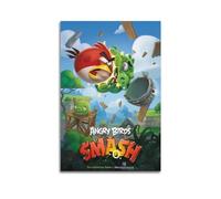 VZRSQZK Angry Birds Game Poster Poster Decorative Painting Canvas Wall Posters And Art Picture Print Modern Family Bedroom Decor Posters 12x18inch(30x45cm)