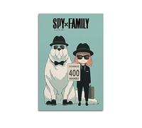 VZRSQZK Anime Spy X Family Anya Forger Poster Poster Decorative Painting Canvas Wall Posters And Art Picture Print Modern Family Bedroom Decor Posters 08x12inch(20x30cm)