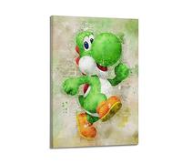 VZRSQZK Anime Yoshi Poster Poster Decorative Painting Canvas Wall Posters And Art Picture Print Modern Family Bedroom Decor Posters 08x12inch(20x30cm)