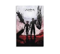VZRSQZK Asta And Yami Black Clover Poster Poster Decorative Painting Canvas Wall Posters And Art Picture Print Modern Family Bedroom Decor Posters 08x12inch(20x30cm)