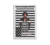 VZRSQZK BlacKkKlansman Movie Poster Poster Decorative Painting Canvas Wall Posters And Art Picture Print Modern Family Bedroom Decor Posters 12x18inch(30x45cm)