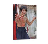 VZRSQZK Bruce Lee Movie Poster Poster Decorative Painting Canvas Wall Posters And Art Picture Print Modern Family Bedroom Decor Posters 08x12inch(20x30cm)