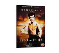 VZRSQZK Bruce Lee Movie Poster Poster Decorative Painting Canvas Wall Posters And Art Picture Print Modern Family Bedroom Decor Posters 12x18inch(30x45cm)