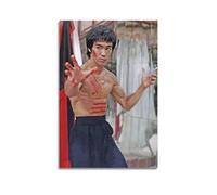 VZRSQZK Bruce Lee Movie Poster Poster Decorative Painting Canvas Wall Posters And Art Picture Print Modern Family Bedroom Decor Posters 24x36inch(60x90cm)