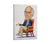 VZRSQZK Comedian Larry David Poster Poster Decorative Painting Canvas Wall Posters And Art Picture Print Modern Family Bedroom Decor Posters 08x12inch(20x30cm)