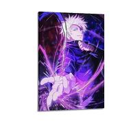VZRSQZK Comic Book Series Spells Return Poster Gojo Satoru Poster Decorative Painting Canvas Wall Posters And Art Picture Print Modern Family Bedroom Decor Posters 08x12inch(20x30cm)