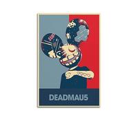VZRSQZK Deadmau5 Poster Poster Decorative Painting Canvas Wall Posters And Art Picture Print Modern Family Bedroom Decor Posters 12x18inch(30x45cm)