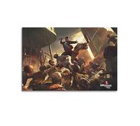VZRSQZK Dying Light 2 Game Poster Poster Decorative Painting Canvas Wall Posters And Art Picture Print Modern Family Bedroom Decor Posters 08x12inch(20x30cm)