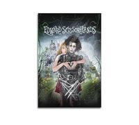 VZRSQZK Edward Scissorhands Movie Poster Poster Decorative Painting Canvas Wall Posters And Art Picture Print Modern Family Bedroom Decor Posters 12x18inch(30x45cm)