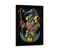 VZRSQZK Egyptian God Thoth Poster Poster Decorative Painting Canvas Wall Posters And Art Picture Print Modern Family Bedroom Decor Posters 16x24inch(40x60cm)