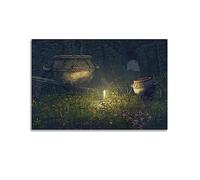 VZRSQZK Eldon Ring Game Poster Poster Decorative Painting Canvas Wall Posters And Art Picture Print Modern Family Bedroom Decor Posters 08x12inch(20x30cm)