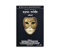 VZRSQZK Eyes Wide Shut Movie Poster Poster Decorative Painting Canvas Wall Posters And Art Picture Print Modern Family Bedroom Decor Posters 24x36inch(60x90cm)