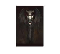 VZRSQZK Game Diablo 4 Succubus Queen Poster Poster Decorative Painting Canvas Wall Posters And Art Picture Print Modern Family Bedroom Decor Posters 16x24inch(40x60cm)