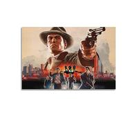VZRSQZK Game Mafia 2 Poster Poster Decorative Painting Canvas Wall Posters And Art Picture Print Modern Family Bedroom Decor Posters 20x30inch(50x75cm)