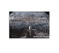 VZRSQZK Game of Thrones Episode 8 Poster Poster Decorative Painting Canvas Wall Posters And Art Picture Print Modern Family Bedroom Decor Posters 08x12inch(20x30cm)