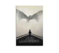 VZRSQZK Game of Thrones Poster Poster Decorative Painting Canvas Wall Posters And Art Picture Print Modern Family Bedroom Decor Posters 08x12inch(20x30cm)