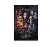 VZRSQZK Game of Thrones Tv Show Poster Poster Decorative Painting Canvas Wall Posters And Art Picture Print Modern Family Bedroom Decor Posters 16x24inch(40x60cm)