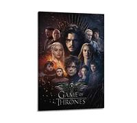 VZRSQZK Game of Thrones Tv Show Poster Poster Decorative Painting Canvas Wall Posters And Art Picture Print Modern Family Bedroom Decor Posters 08x12inch(20x30cm)