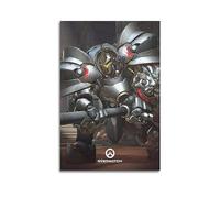 VZRSQZK Game Overwatch Reinhardt Poster Poster Decorative Painting Canvas Wall Posters And Art Picture Print Modern Family Bedroom Decor Posters 20x30inch(50x75cm)