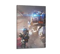 VZRSQZK Game Titanfall 2 City of Angels Poster Poster Decorative Painting Canvas Wall Posters And Art Picture Print Modern Family Bedroom Decor Posters 08x12inch(20x30cm)