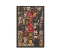 VZRSQZK Isle of Dogs Movie Poster Poster Decorative Painting Canvas Wall Posters And Art Picture Print Modern Family Bedroom Decor Posters 08x12inch(20x30cm)