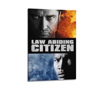 VZRSQZK Law Abiding Citizen Movie Poster Poster Decorative Painting Canvas Wall Posters And Art Picture Print Modern Family Bedroom Decor Posters 16x24inch(40x60cm)