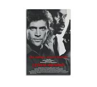 VZRSQZK Lethal Weapon Movie Poster Poster Decorative Painting Canvas Wall Posters And Art Picture Print Modern Family Bedroom Decor Posters 16x24inch(40x60cm)