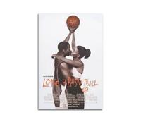 VZRSQZK Love And Basketball Movie Poster Poster Decorative Painting Canvas Wall Posters And Art Picture Print Modern Family Bedroom Decor Posters 16x24inch(40x60cm)