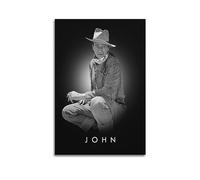 VZRSQZK Movie Actor John Wayne Poster Poster Decorative Painting Canvas Wall Posters And Art Picture Print Modern Family Bedroom Decor Posters 08x12inch(20x30cm)