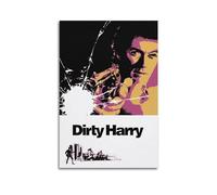 VZRSQZK Movie Dirty Harry Poster Poster Decorative Painting Canvas Wall Posters And Art Picture Print Modern Family Bedroom Decor Posters 24x36inch(60x90cm)