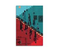 VZRSQZK Movie Parasite Poster Poster Decorative Painting Canvas Wall Posters And Art Picture Print Modern Family Bedroom Decor Posters 24x36inch(60x90cm)