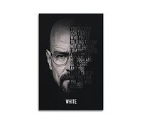 VZRSQZK Movie Poster Breaking Bad Poster Decorative Painting Canvas Wall Posters And Art Picture Print Modern Family Bedroom Decor Posters 24x36inch(60x90cm)