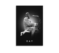 VZRSQZK Musician Ray Charles Poster Poster Decorative Painting Canvas Wall Posters And Art Picture Print Modern Family Bedroom Decor Posters 08x12inch(20x30cm)