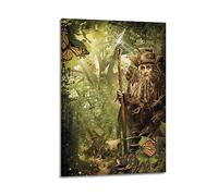 VZRSQZK Radagast Poster of The Movie The Hobbit Brown Poster Decorative Painting Canvas Wall Posters And Art Picture Print Modern Family Bedroom Decor Posters 08x12inch(20x30cm)