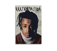 VZRSQZK Rapper XXXTentacion Poster Poster Decorative Painting Canvas Wall Posters And Art Picture Print Modern Family Bedroom Decor Posters 16x24inch(40x60cm)