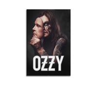 VZRSQZK Singer Ozzy Osbourne Poster Poster Decorative Painting Canvas Wall Posters And Art Picture Print Modern Family Bedroom Decor Posters 08x12inch(20x30cm)