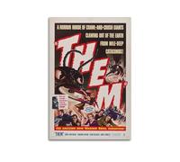 VZRSQZK Them! Movie Poster Poster Decorative Painting Canvas Wall Posters And Art Picture Print Modern Family Bedroom Decor Posters 16x24inch(40x60cm)