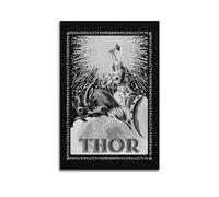 VZRSQZK Thor Viking Norse God Poster Poster Decorative Painting Canvas Wall Posters And Art Picture Print Modern Family Bedroom Decor Posters 12x18inch(30x45cm)
