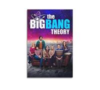 VZRSQZK TV Series Poster The Big Bang Theory Poster Decorative Painting Canvas Wall Posters And Art Picture Print Modern Family Bedroom Decor Posters 20x30inch(50x75cm)