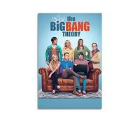 VZRSQZK TV Series The Big Bang Theory Poster Poster Decorative Painting Canvas Wall Posters And Art Picture Print Modern Family Bedroom Decor Posters 16x24inch(40x60cm)