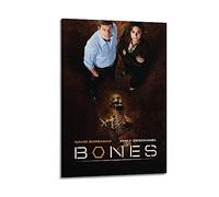 VZRSQZK TV Show Bones Season 1 Poster Poster Decorative Painting Canvas Wall Posters And Art Picture Print Modern Family Bedroom Decor Posters 12x18inch(30x45cm)