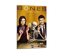 VZRSQZK TV Show Bones Season 3 Poster Poster Decorative Painting Canvas Wall Posters And Art Picture Print Modern Family Bedroom Decor Posters 12x18inch(30x45cm)