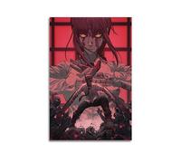 VZRSQZK Tv Show Chainsaw Man Poster Poster Decorative Painting Canvas Wall Posters And Art Picture Print Modern Family Bedroom Decor Posters 08x12inch(20x30cm)