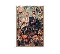 VZRSQZK TV Show Good Omens Season 1 Poster Poster Decorative Painting Canvas Wall Posters And Art Picture Print Modern Family Bedroom Decor Posters 24x36inch(60x90cm)