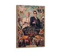 VZRSQZK TV Show Good Omens Season 1 Poster Poster Decorative Painting Canvas Wall Posters And Art Picture Print Modern Family Bedroom Decor Posters 08x12inch(20x30cm)