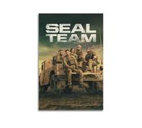 VZRSQZK TV Show SEAL Team Poster Poster Decorative Painting Canvas Wall Posters And Art Picture Print Modern Family Bedroom Decor Posters 12x18inch(30x45cm)