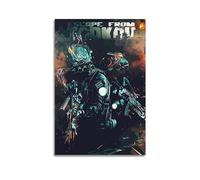 VZRSQZK Video Game Poster Escape from Tarkov Poster Decorative Painting Canvas Wall Posters And Art Picture Print Modern Family Bedroom Decor Posters 16x24inch(40x60cm)